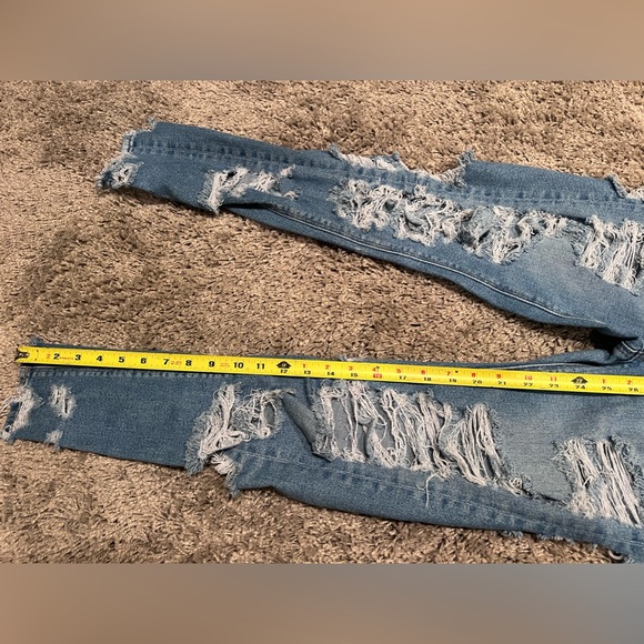 American Eagle Distressed Mom Skinny Jeans - Picture 3 of 16